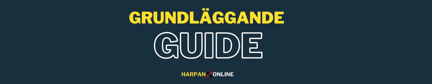  harpan Grundläggande 
 guide